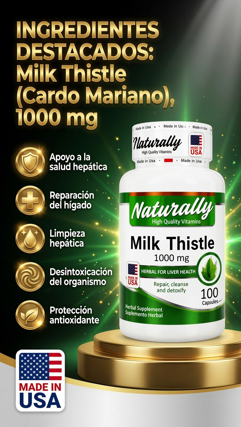 MILK THISTLE 1000MG CAP X100 NATURALLY ia_2
