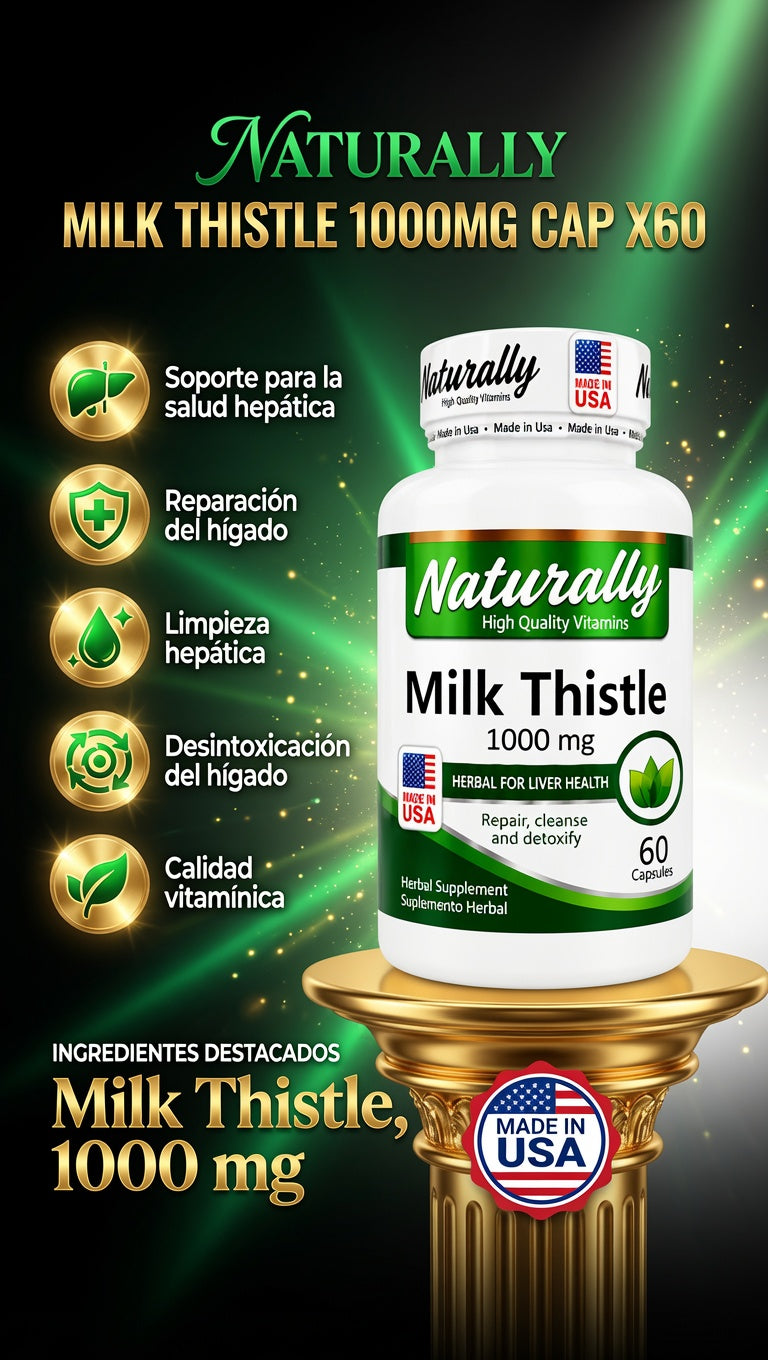 MILK THISTLE 1000MG CAP X60 NATURALLY ia_2
