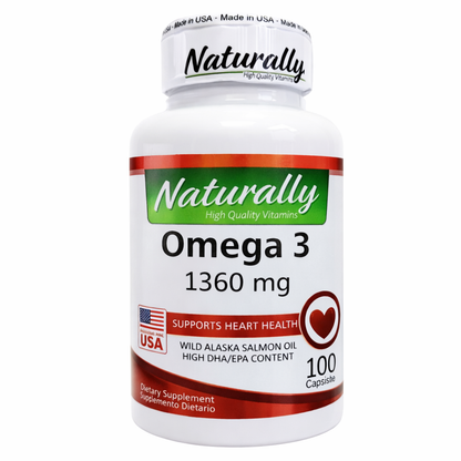 OMEGA 3 1360 CAP X100 NATURALLY principal