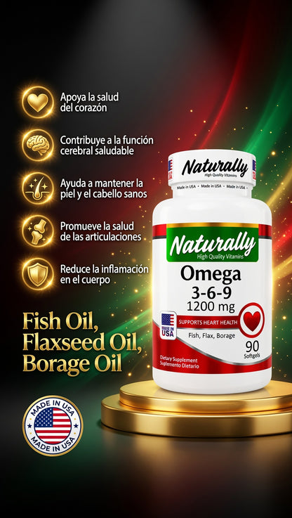 OMEGA 3-6-9 1200 MG CAP X90 NATURALLY ia_2