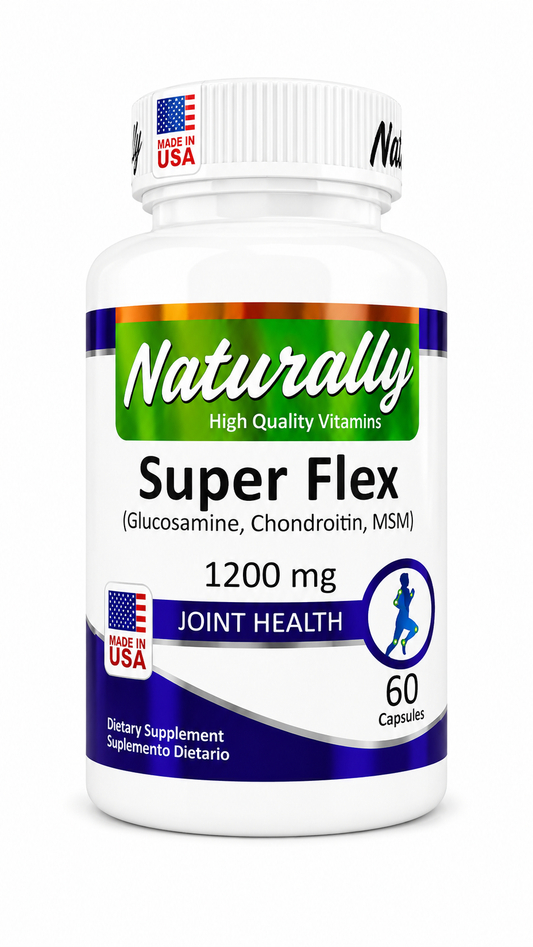 SUPER FLEX X60 CAPS. NATURALLY principal