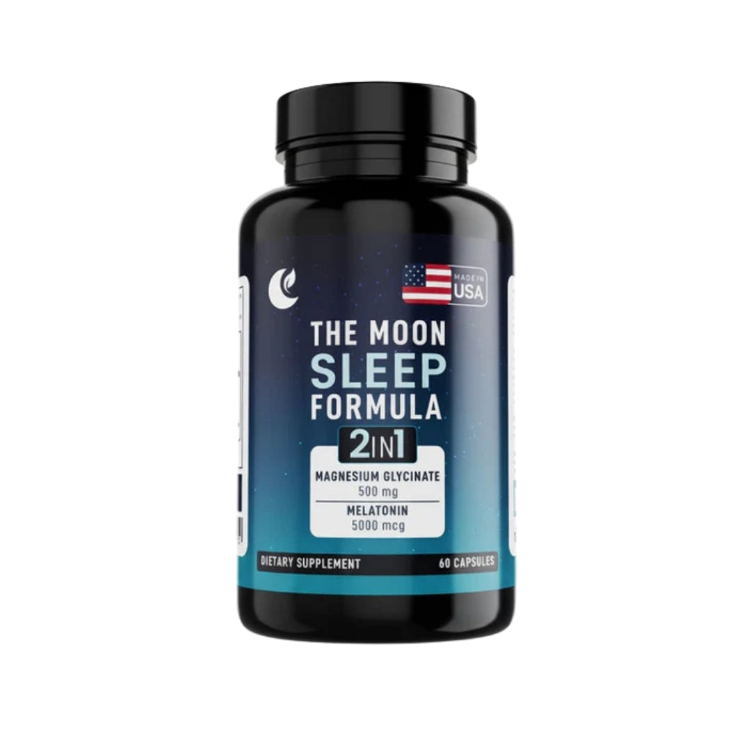 MELATONINA 5MG + MAGNESIUM GLYCINATE 500MG CAP X60 THE MOON principal