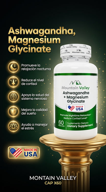 ASHWGANDHA + MAGNESIUM GLYCINATE CAP X60 MONTAIN VALLEY ia_2