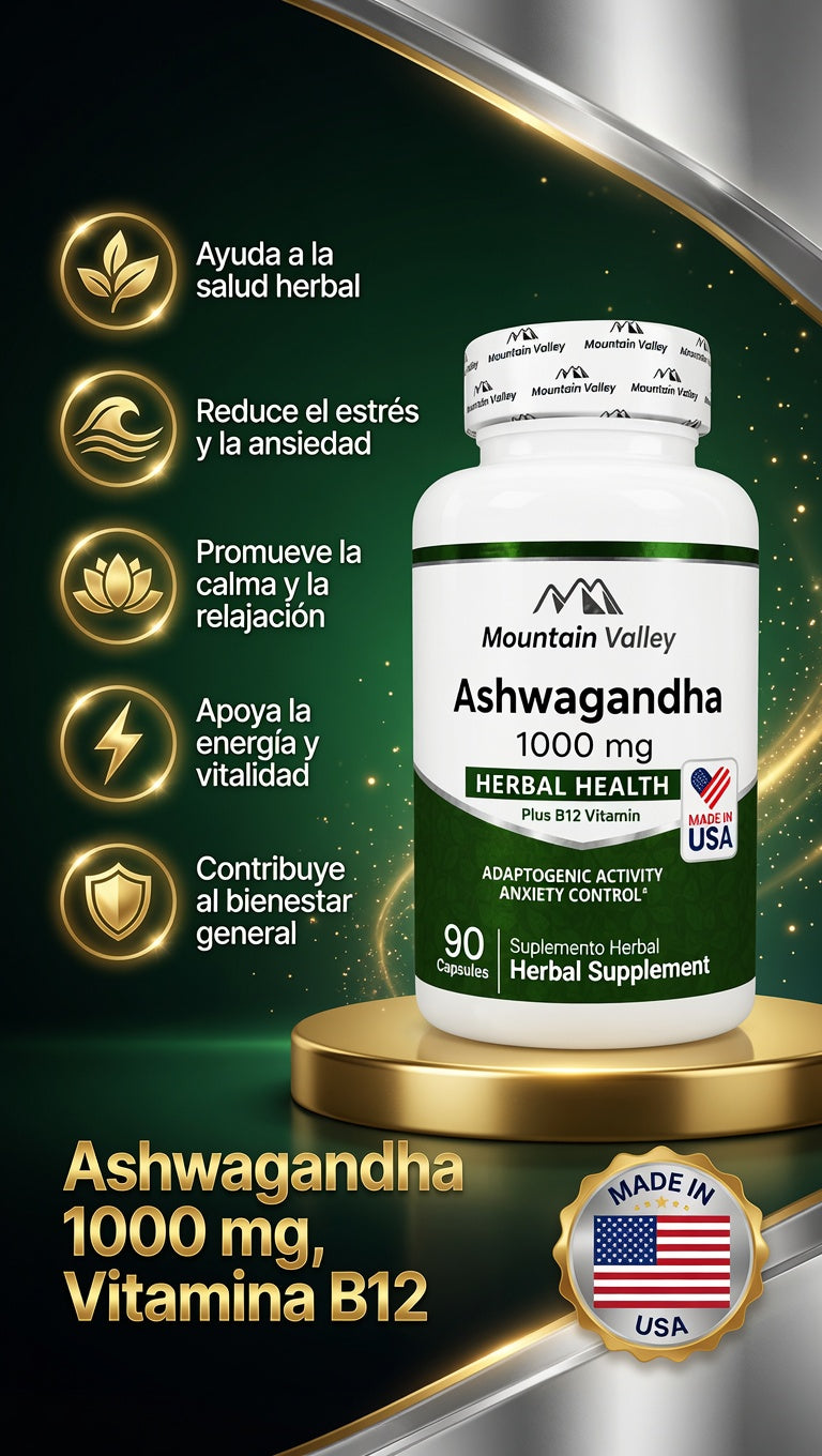 ASHWGANDHA 1.000 MG CAP X90 MONTAIN VALLEY ia_2