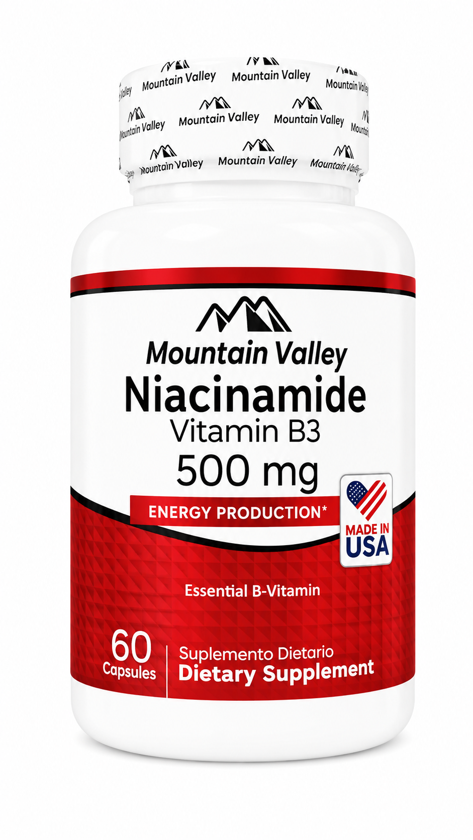 B3 NIACINAMIDE 500 MG CAP X60 MONTAIN VALLEY principal