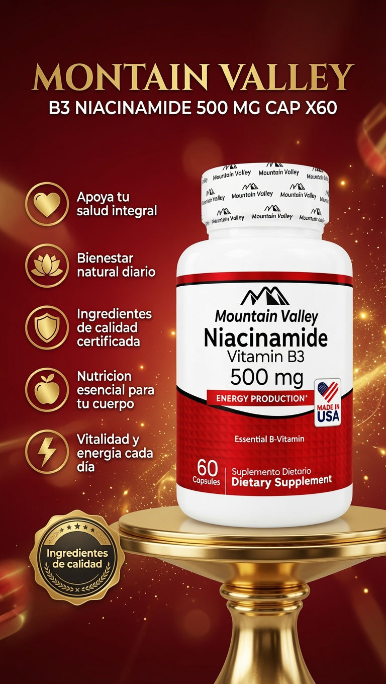 B3 NIACINAMIDE 500 MG CAP X60 MONTAIN VALLEY ia_2