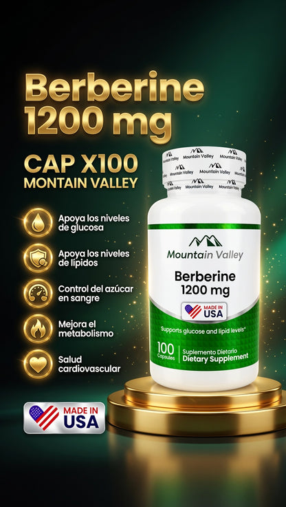 BERBERINE 1200MG CAP X100 MONTAIN VALLEY ia_2