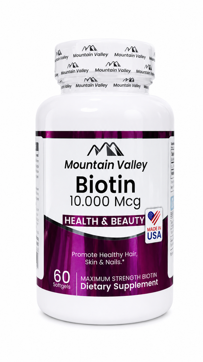 BIOTIN 10.000 MCG SOF X60 MONTAIN VALLEY principal