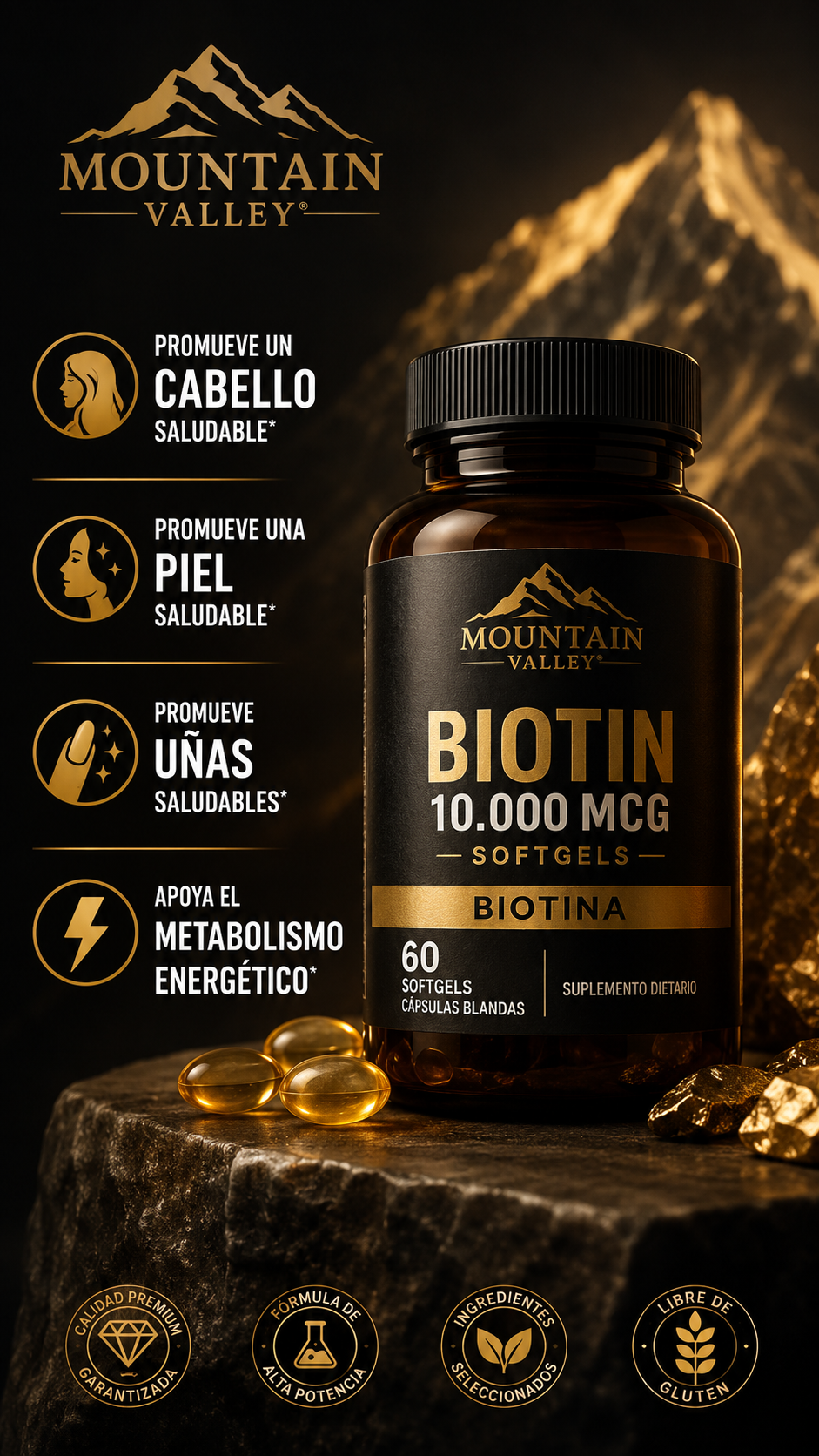 BIOTIN 10.000 MCG SOF X60 MONTAIN VALLEY ia_2