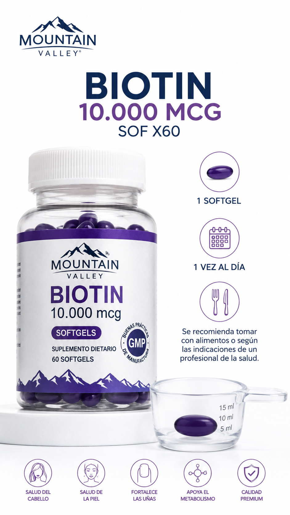 BIOTIN 10.000 MCG SOF X60 MONTAIN VALLEY ia_4