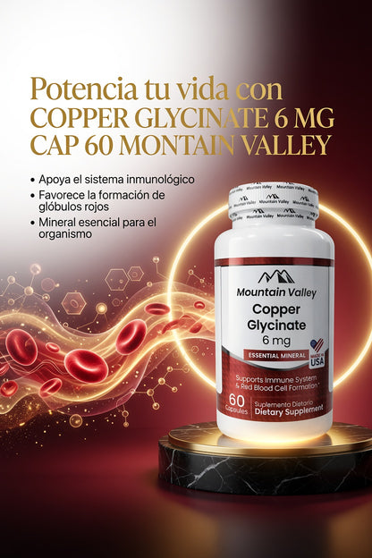 COPPER GLYCINATE 6 MG CAP 60 MONTAIN VALLEY ia_3