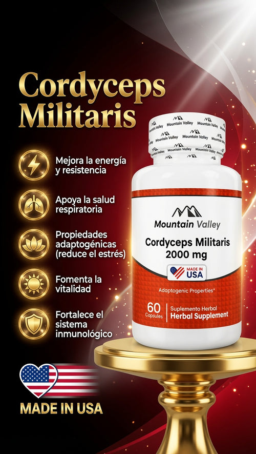 CORDYCEPS MILITARIS 2.000MG CAP 60 MONTAIN VALLEY ia_2