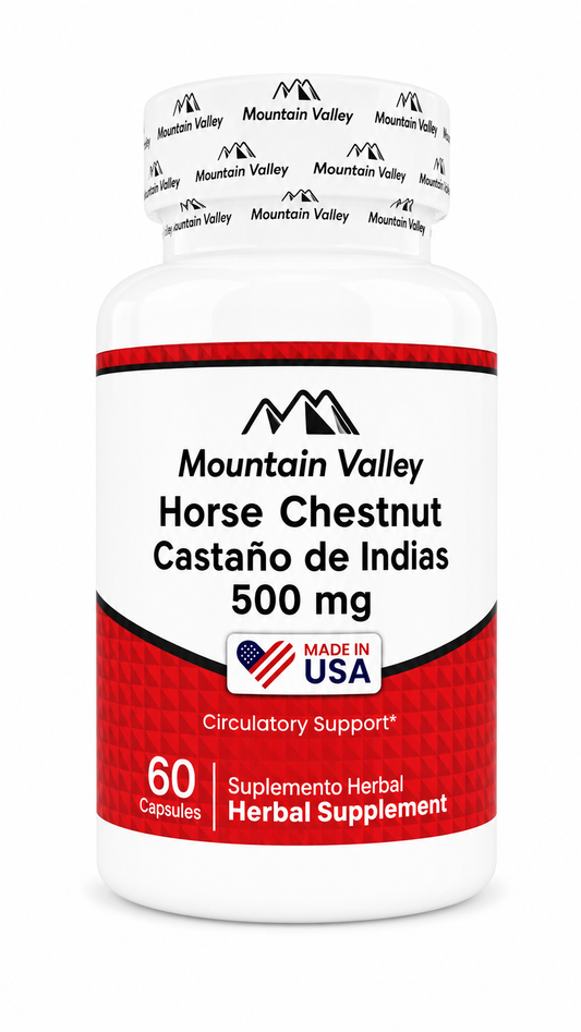 HORSE CHESTNUT CASTAÑO DE INIDIAS 500 MG CAP 60 MONTAIN VALLEY principal