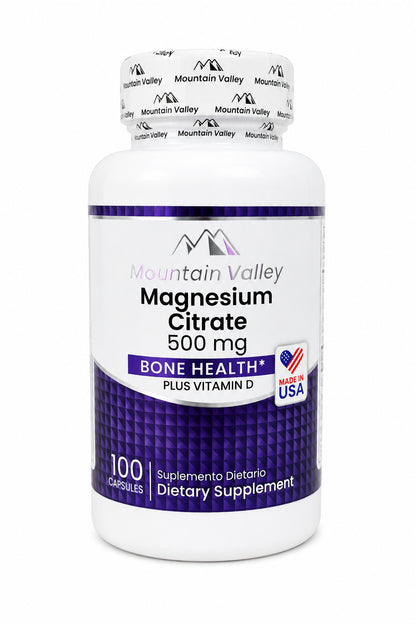 MAGNESIUM GLYCINATE  550MG CAP X100 MOUNTAIN VALLEY principal