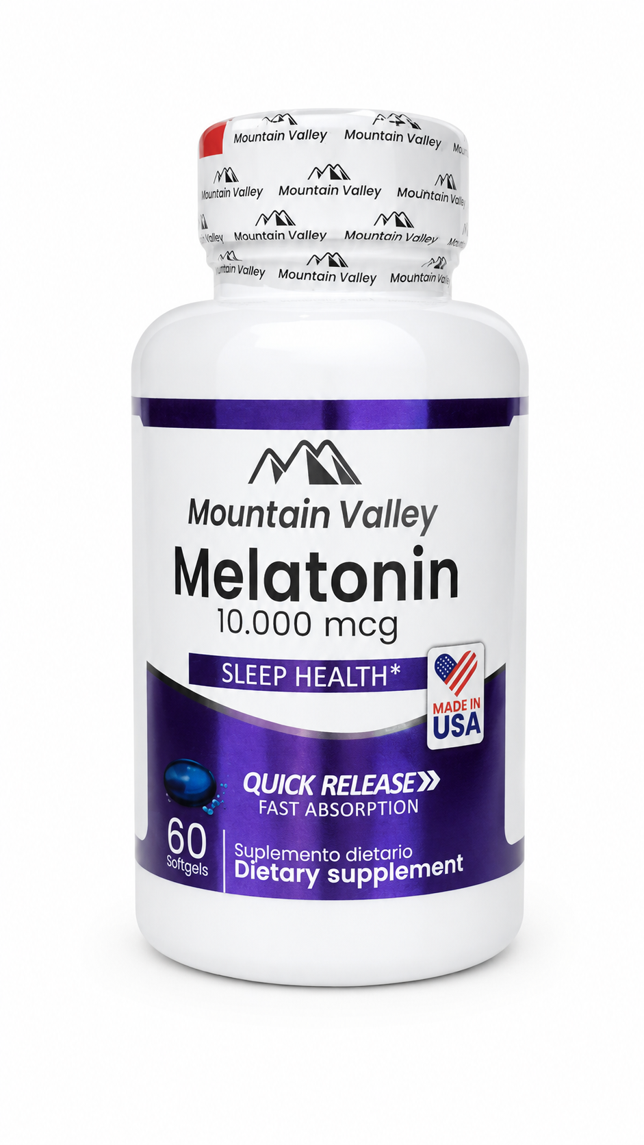 MELATONIN 10.000 MCG SOF  X60 MONTAIN VALLEY principal