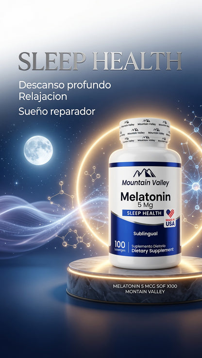 MELATONIN 5 MCG SOF  X100 MONTAIN VALLEY ia_3