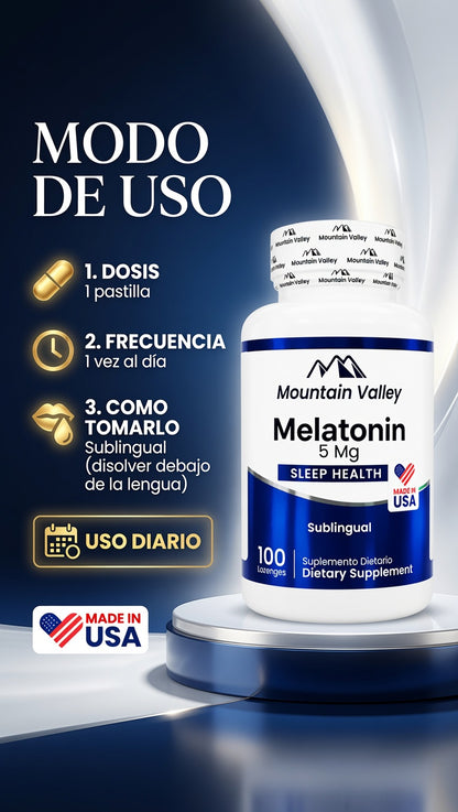 MELATONIN 5 MCG SOF  X100 MONTAIN VALLEY ia_4