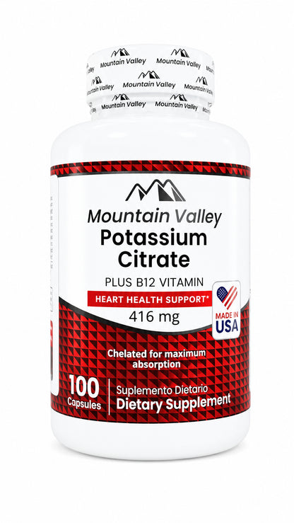 POTASSIUM CITRATE 416MG CAP X60 MONTAIN VALLEY principal