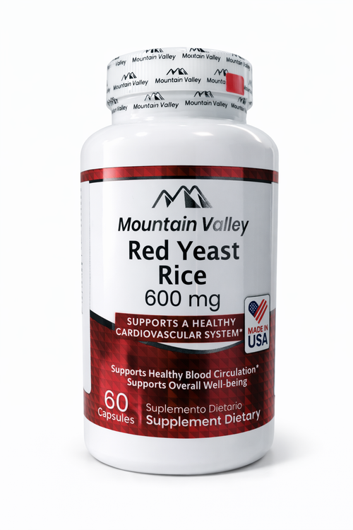 RED YEAST RICE 600 MG CAP 60 MONTAIN VALLEY principal