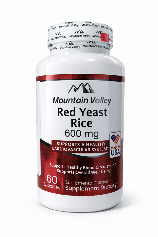 RED YEAST RICE 600 MG CAP 60 MONTAIN VALLEY principal