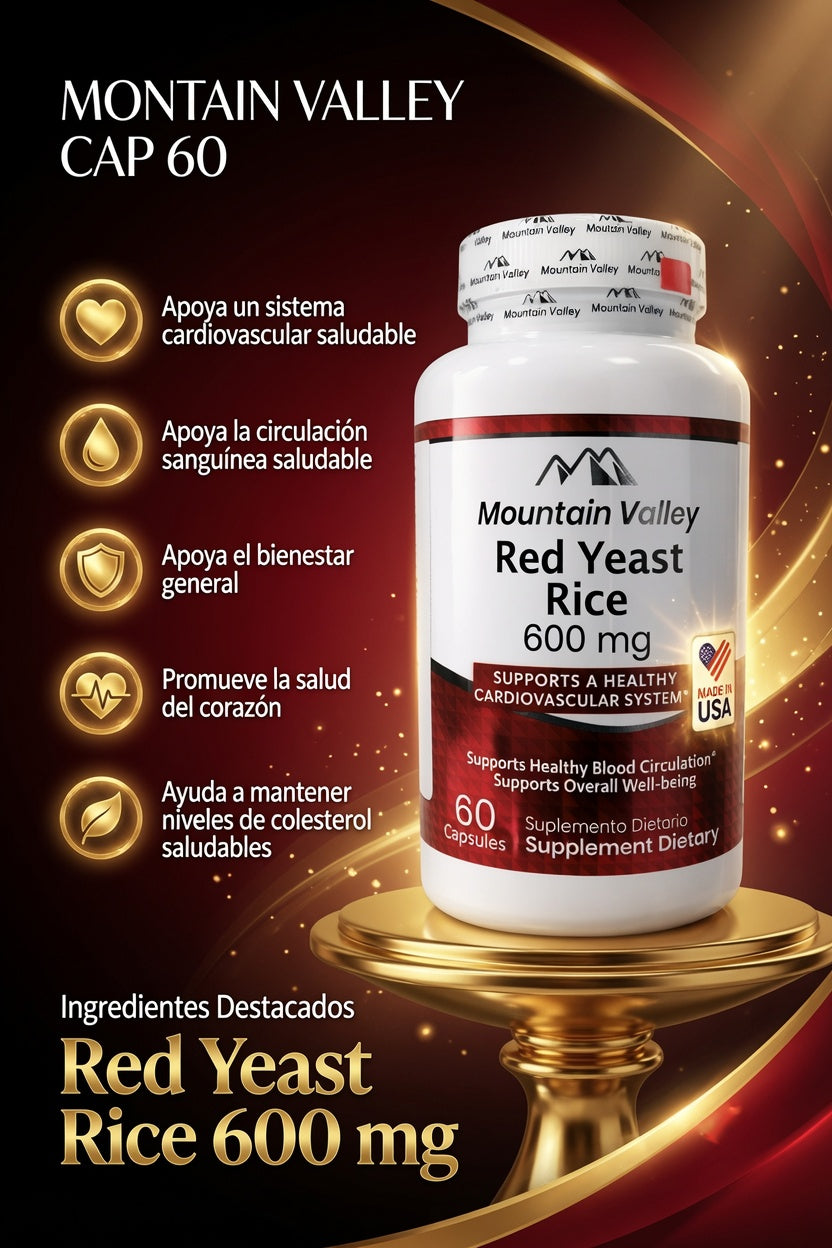 RED YEAST RICE 600 MG CAP 60 MONTAIN VALLEY ia_2
