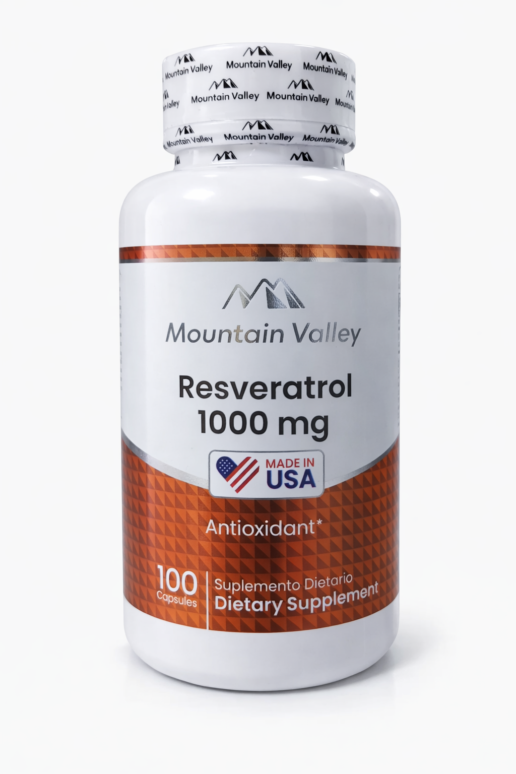 RESVERATROL 1.000MG CAP X100 MOUNTAIN VALLEY principal