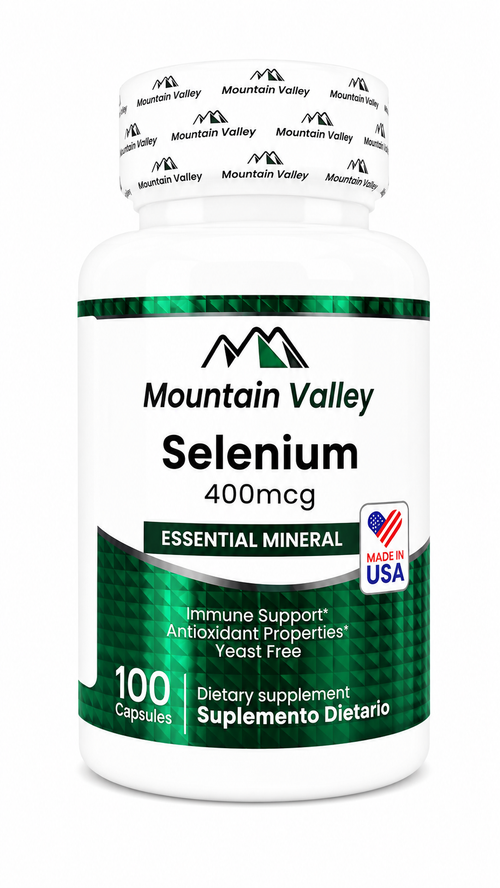 SELENIUM 400 MCG CAP X100 MONTAIN VALLEY principal