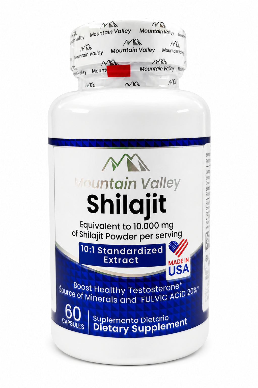 SHILAJIT 5.000 MG CAP 60 MONTAIN VALLEY principal