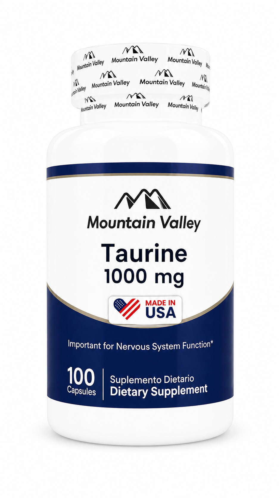 TAURINA 1.000 MG CAP 100 MONTAIN VALLEY principal