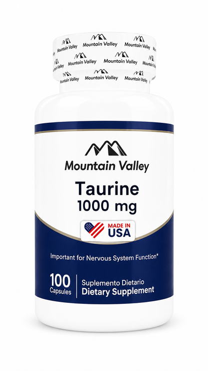 TAURINA 1.000 MG CAP 100 MONTAIN VALLEY principal