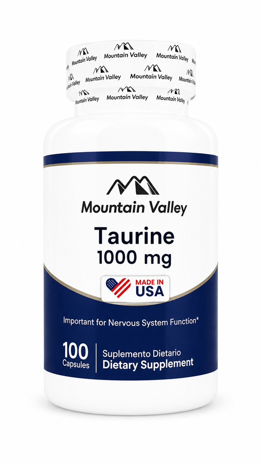 TAURINA 1.000 MG CAP 100 MONTAIN VALLEY principal