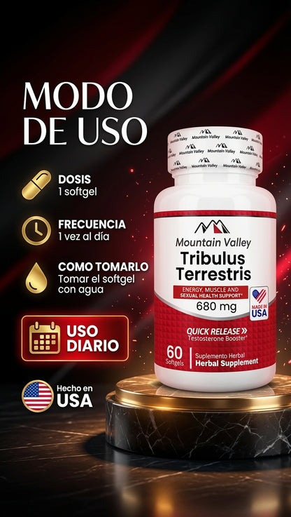 TRIBULUS TERRESTRIS 680 MG SOF 60 MONTAIN VALLEY ia_4