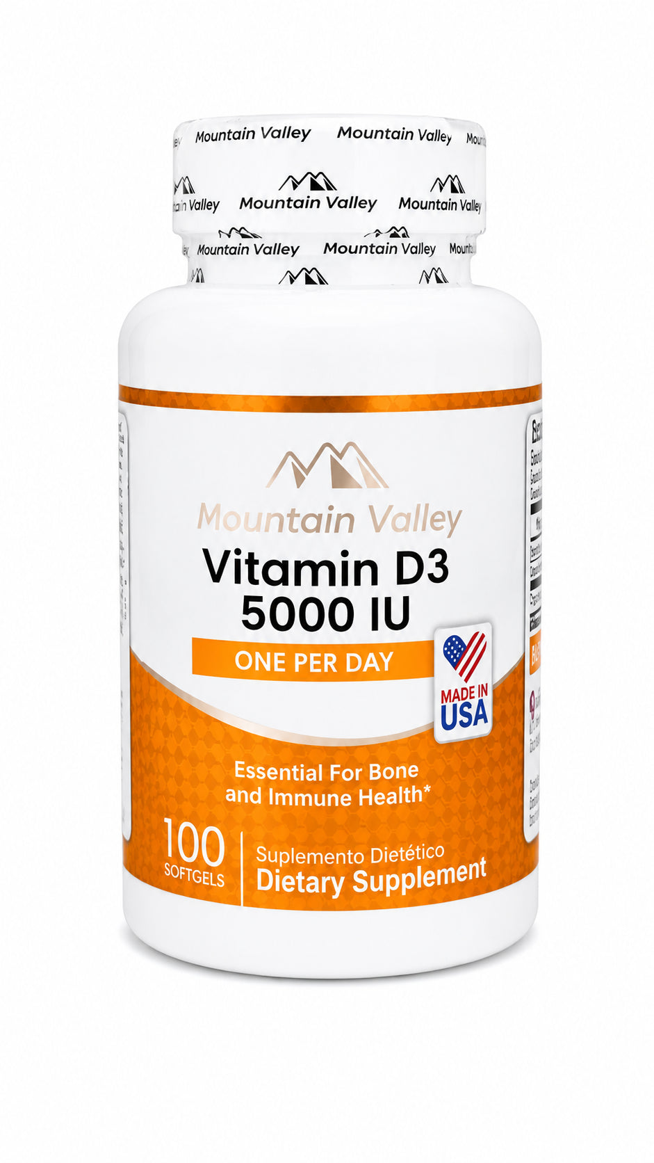 VITAMIN D3 5.000 SOF 100 MONTAIN VALLEY principal