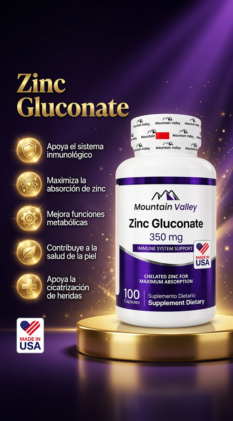 ZINC GLUCONATE 350 MG CAP 100 MONTAIN VALLEY ia_2