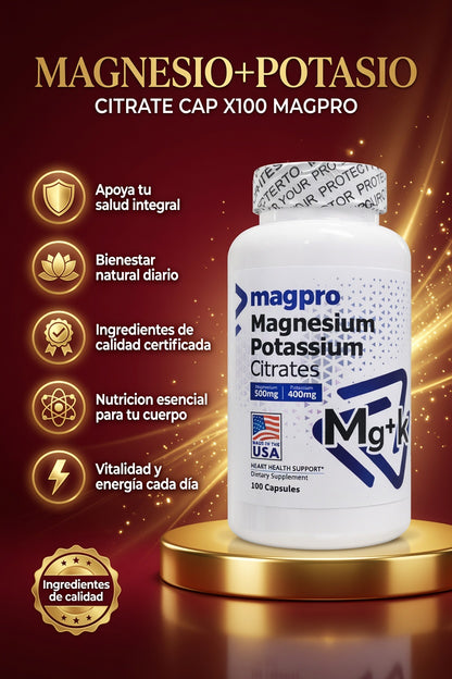 MAGNESIO+POTASIO CITRATE CAP X100 MAGPRO ia_2