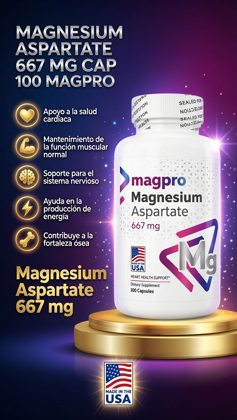 MAGNESIUM ASPARTATE 667 MG CAP  100 MAGPRO ia_2
