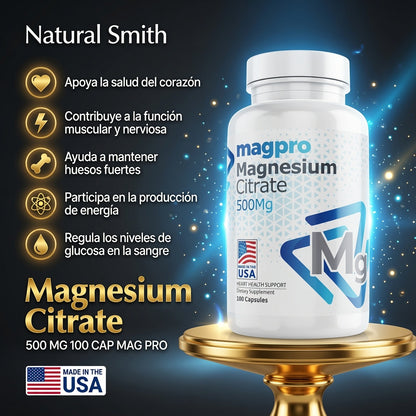 MAGNESIUM CITRATE 500 MG 100 CAP MAG PRO ia_2
