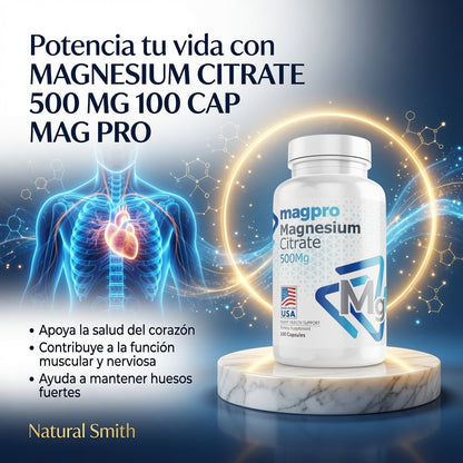 MAGNESIUM CITRATE 500 MG 100 CAP MAG PRO ia_3