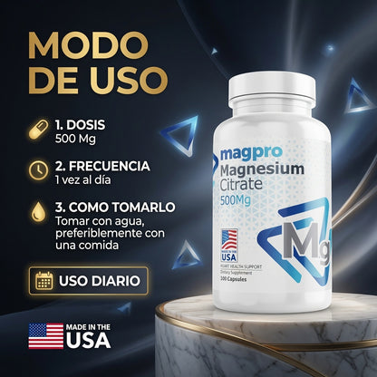 MAGNESIUM CITRATE 500 MG 100 CAP MAG PRO ia_4