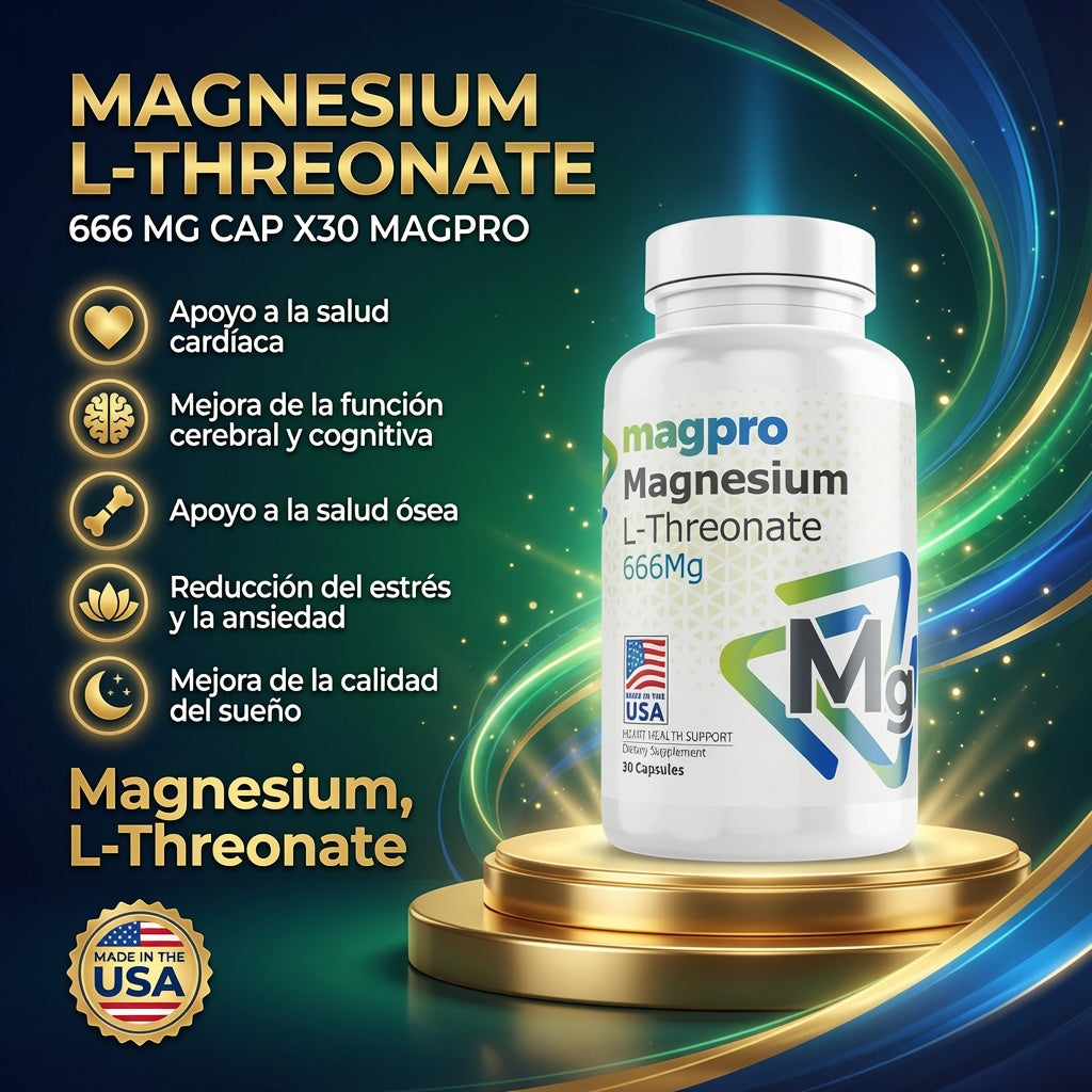 MAGNESIUM L-THREONATE 666 MG  CAP X30 MAGPRO ia_2