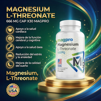 MAGNESIUM L-THREONATE 666 MG  CAP X30 MAGPRO ia_2