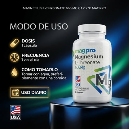 MAGNESIUM L-THREONATE 666 MG  CAP X30 MAGPRO ia_4