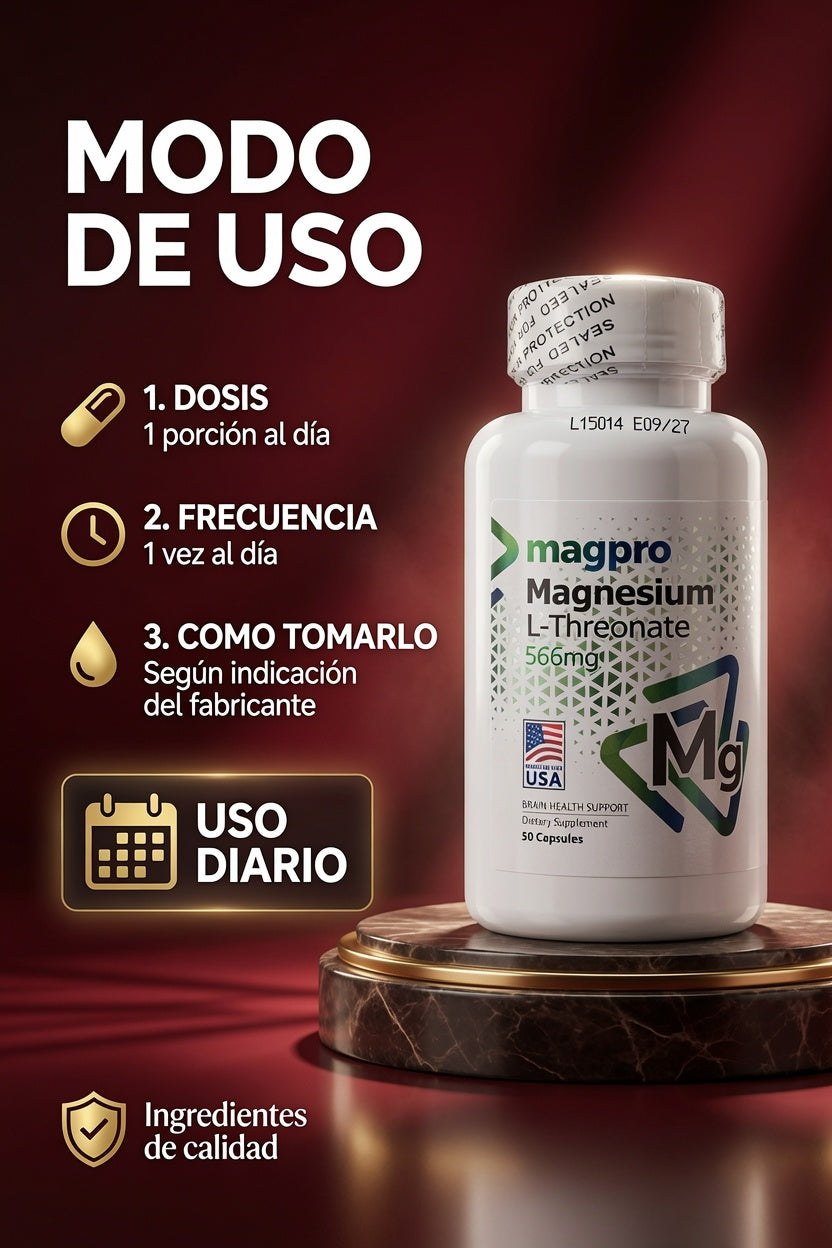 MAGNESIUM L-THREONATE 666 MG  CAP X60 MAGPRO ia_4