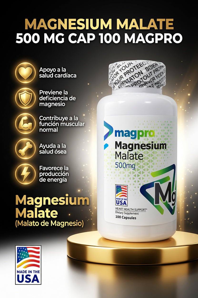 MAGNESIUM MALATE 500 MG CAP 100 MAGPRO ia_2