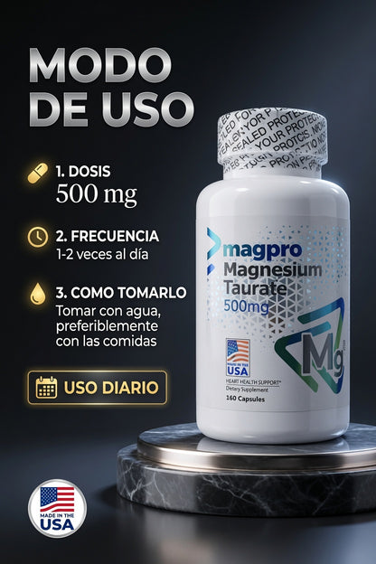 MAGNESIUM TAURATE 500 MG CAP 100 MAGPRO ia_4
