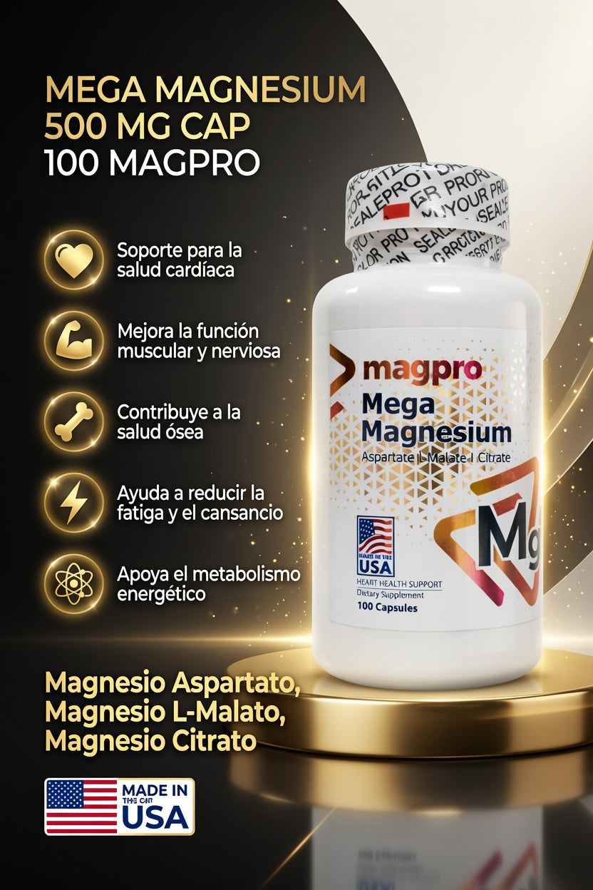 MEGA MAGNESIUM  500 MG CAP 100 MAGPRO ia_2