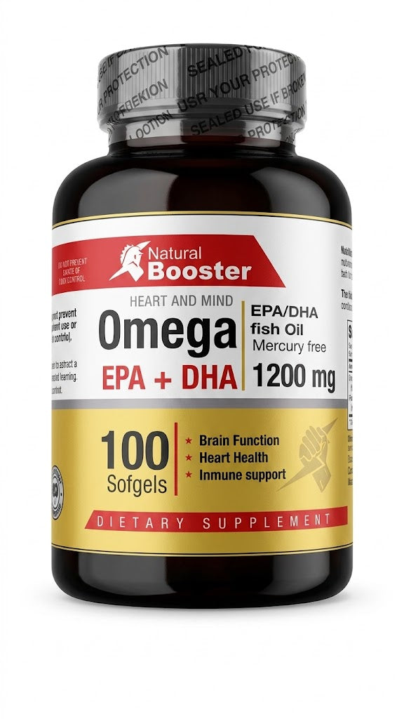 Omega 3 X1350 Mg Sof X100 Booster — SKU 000418