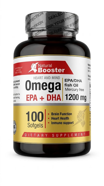 Omega 3 X1350 Mg Sof X100 Booster — SKU 000418