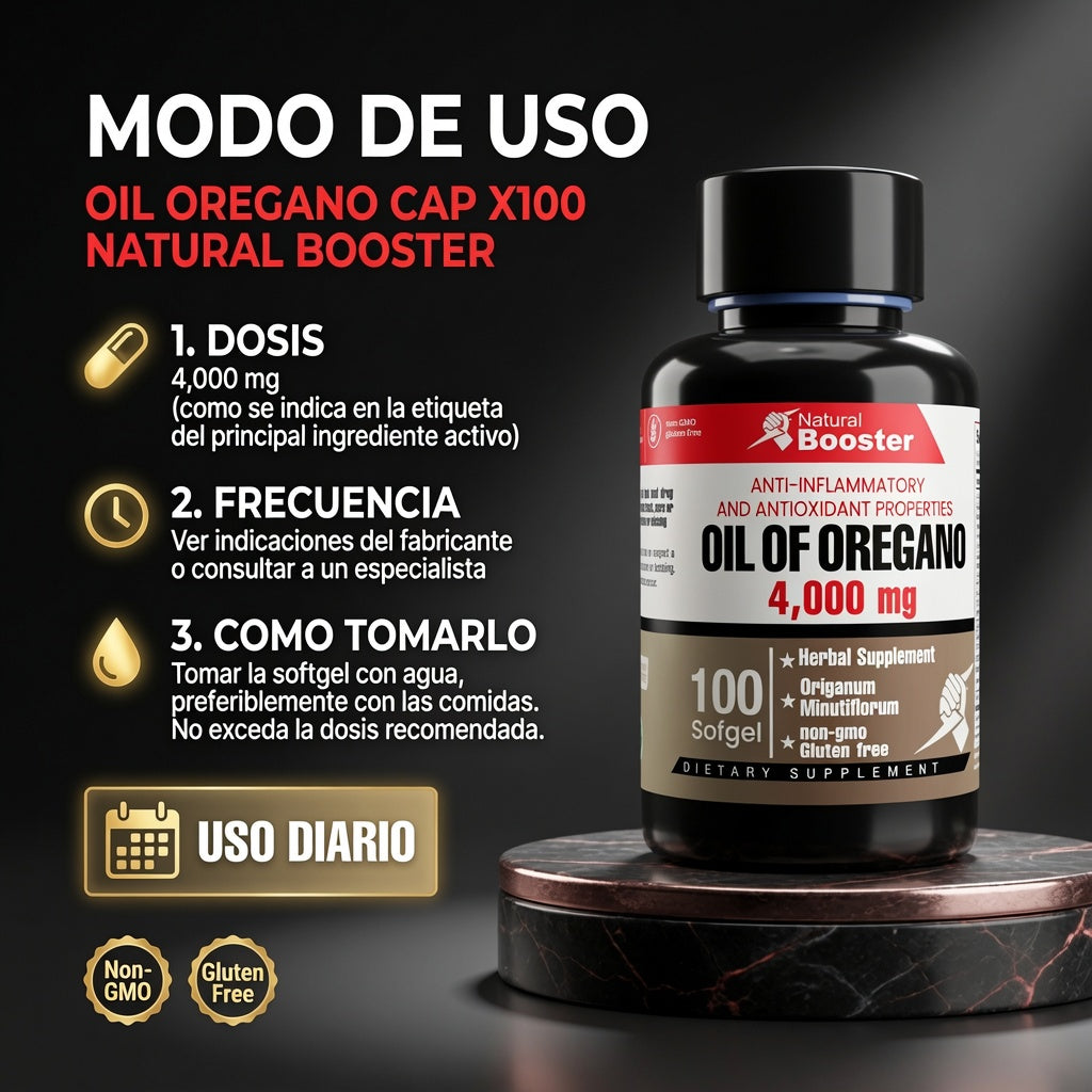 OIL OREGANO CAP X100 NATURAL BOOSTER ia_4