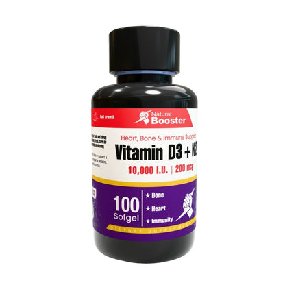 VITAMIN D3 + K2 CAP X100 NATURAL BOOSTER principal